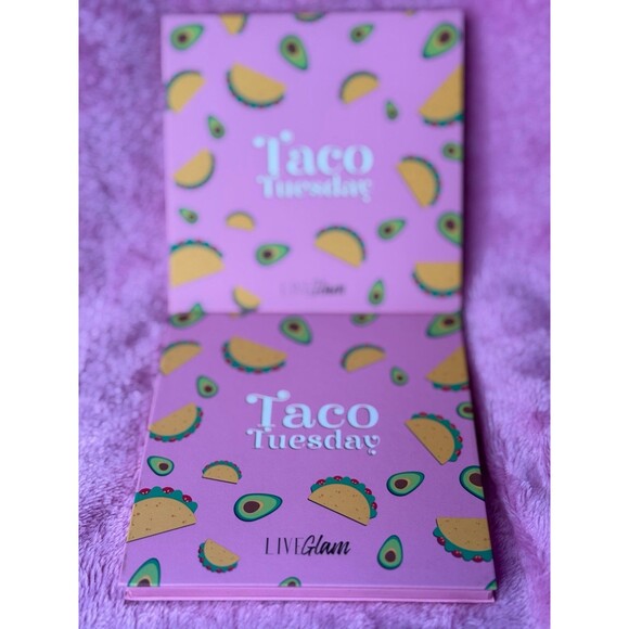 New! LiveGlam Taco Tuesday Eyeshadow Palette BNIB NWT - Picture 3 of 4